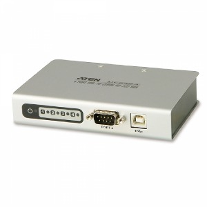ATEN 4-포트 USB-to-Serial 허브 UC2324